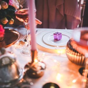 Jantar à luz de velas