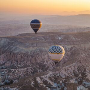 Passeio romântico de balão (10 cotas)